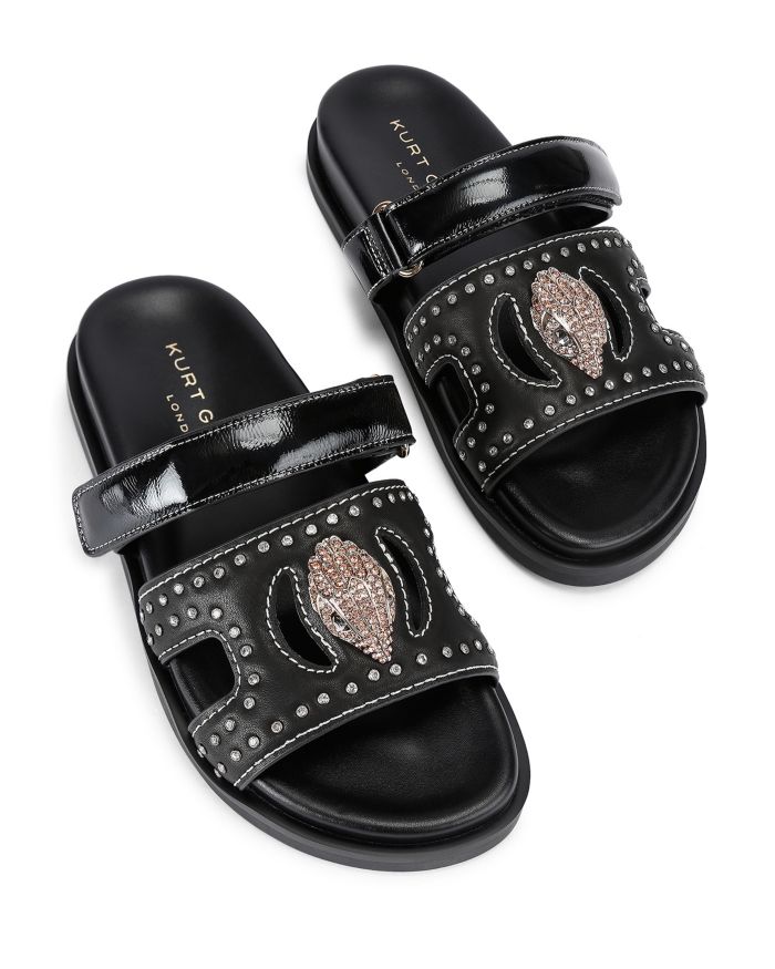 Women's Eagle Studded Cutout Sandals