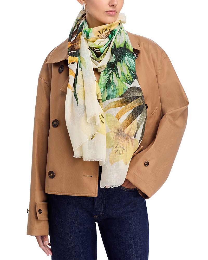 Echo Oasis Palm Wrap Scarf