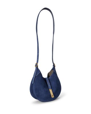 Polo ID Suede Small Shoulder Bag