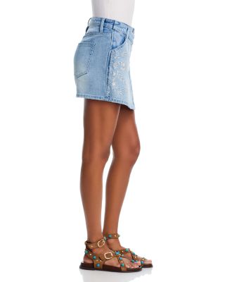 Embroidery Stud Crossover Skort - Exclusive