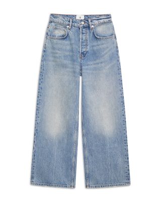 Heath High-Rise Baggy Jeans in Light Wash