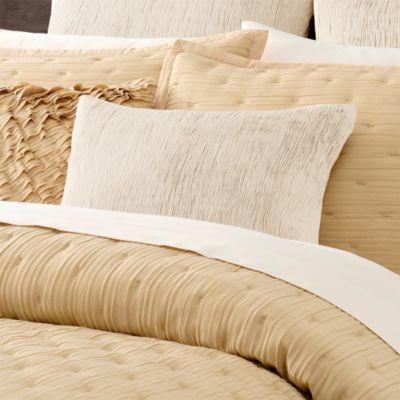 Evolution Pleated Textured Decorative Pillow, 14"x 20"