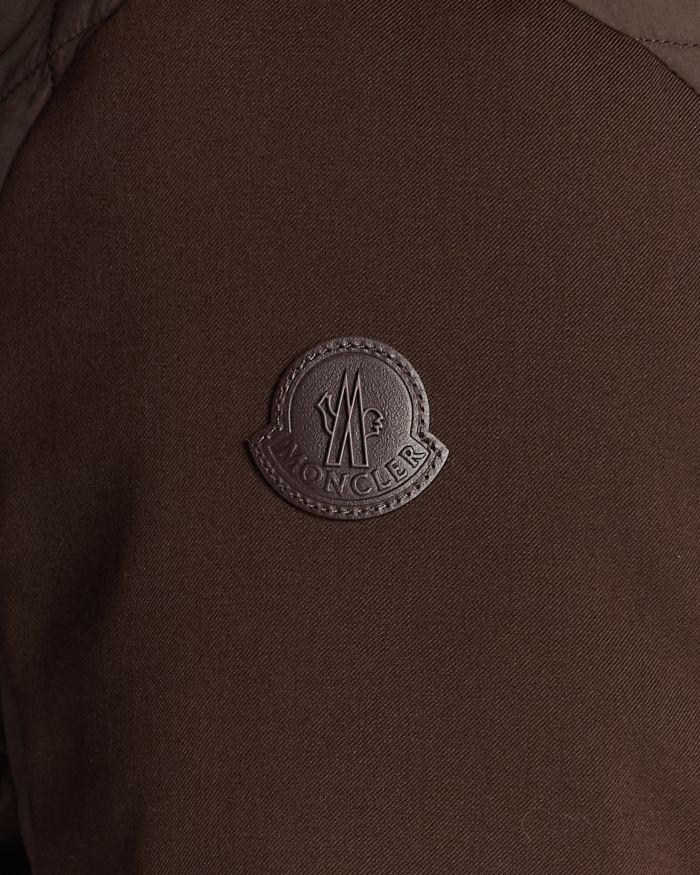 Aiguille Quilted Mixed Media Jacket