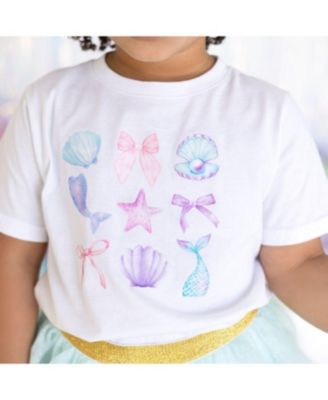 Girls' Mermaid Cutie Short Sleeve T-Shirt - Baby, Little Kid, Big Kid