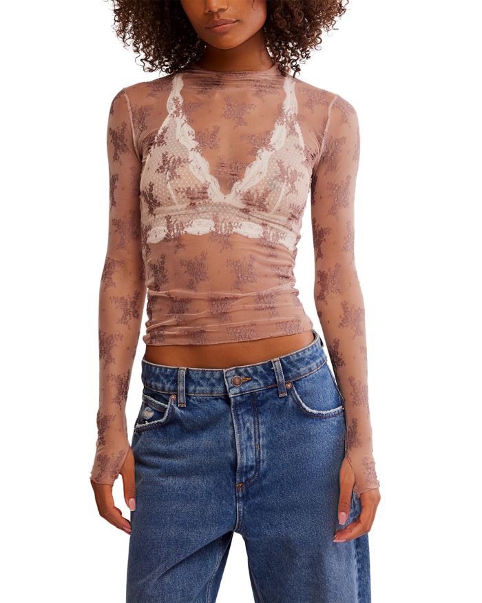 Two Tone Lady Lux Top