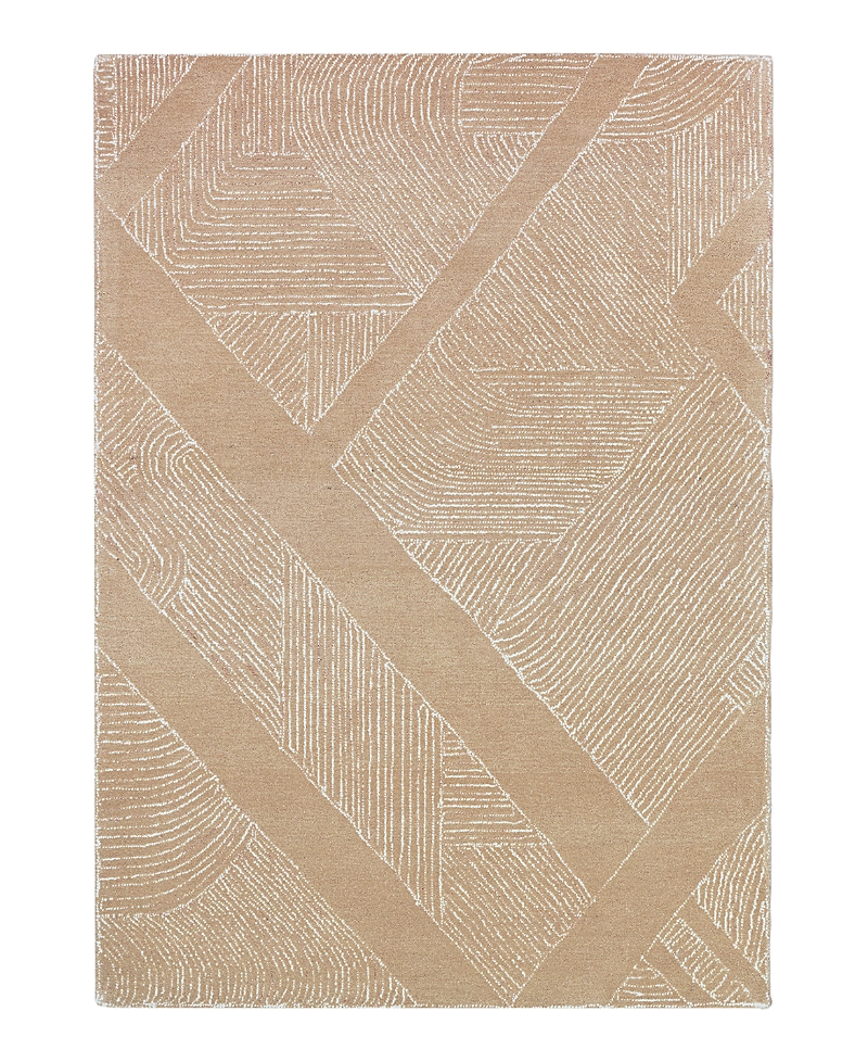 Dkny Pure Patterns Prn01 Area Rug, 5'2 X 7'2 In Brown