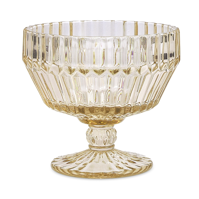 Fortessa Archie Ginger Gold Footed Dessert Bowl, Set Of 6
