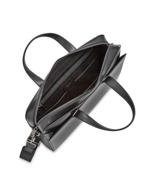 Gancini Leather Briefcase