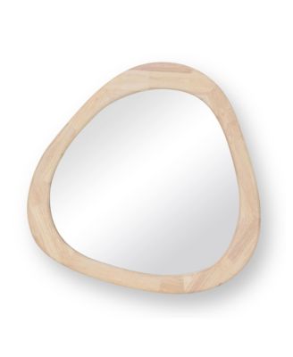 TOV Furniture - Klaryss Wood Triangular Mirror