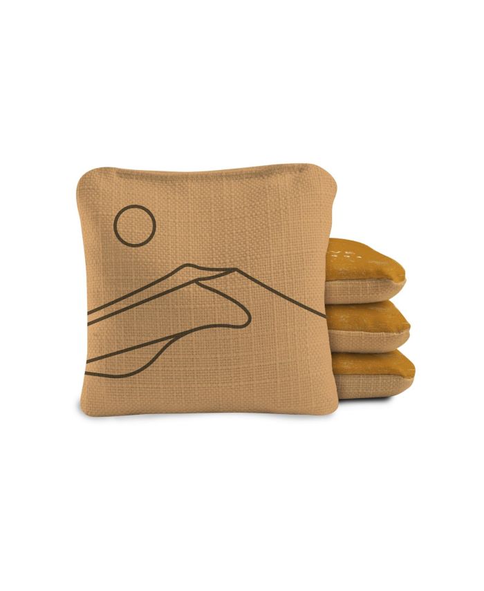 6x6 Mojave National Park Durasuede + Turbo Polyglide Pilot Versacraft Cornhole Bags