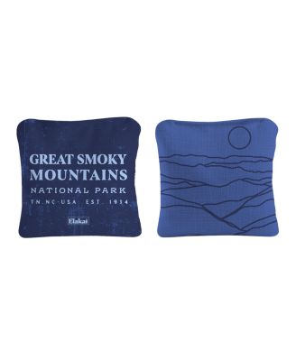 6x6 Great Smoky Mountains National Park Durasuede + Turbo Polyglide Pilot Versacraft Cornhole Bags