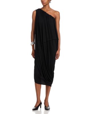 CO - Jersey Draped Midi Dress