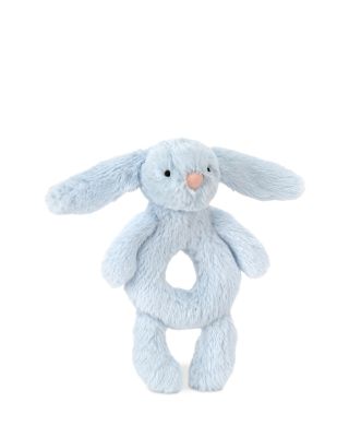 Bashful Bunny Ring Plush Rattle - Ages 0+