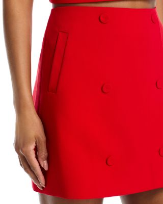 Azra Twill Mini Skirt 