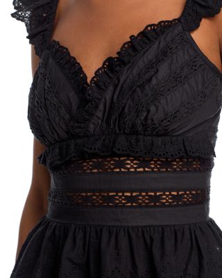 Eyelet Flutter Tank Top - Exclusive