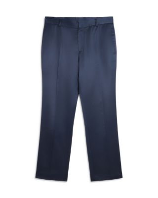 Fluidt High Shine Straight Fit Tailored Pants