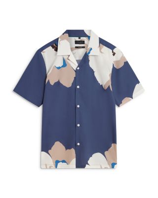 Hebbden Floral Graphic Regular Fit Shirt