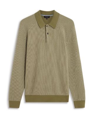 Ardo Textured Front Knitted Polo Shirt