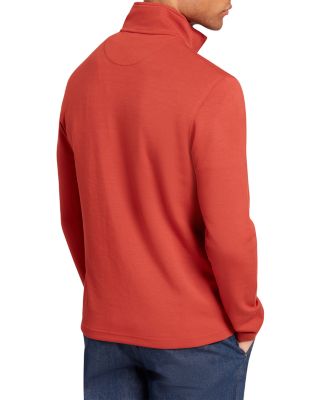 Simonea Textured Panel Half Zip Sweatshirt