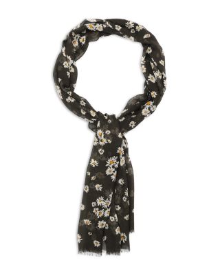Daisy Cluster Printed Scarf