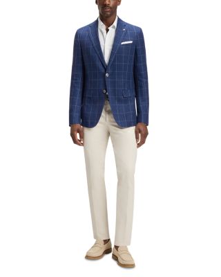 Hutson Check Slim Fit Blazer