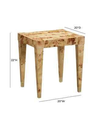 Brandyss Burl End Table