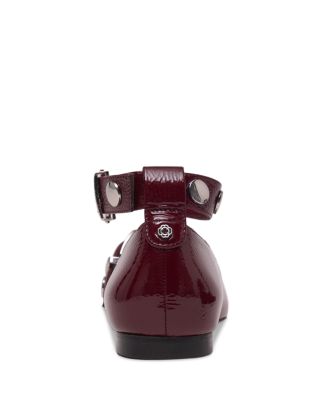 Women's Square Toe Studded Mary Jane Pumps