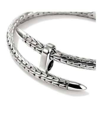 Sterling Silver Spear Flex Bracelet 