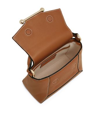 Mosaic Nano Leather Top Handle Bag