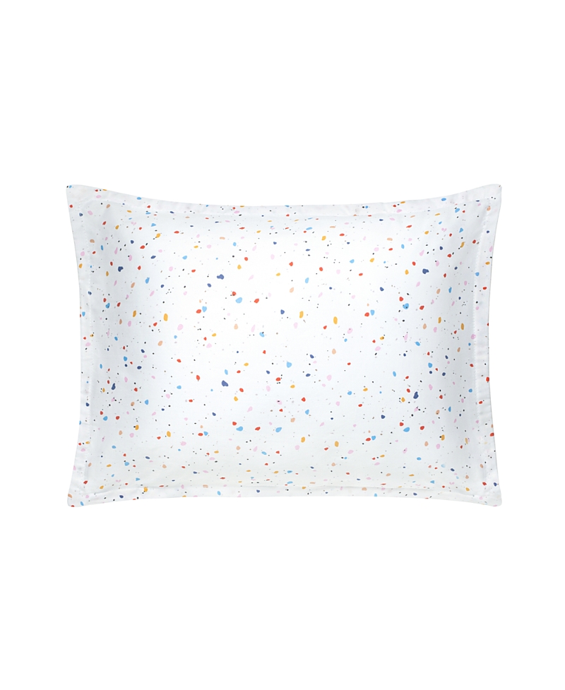 Domani Home Terrazzo Cotton Boudoir Sham In White