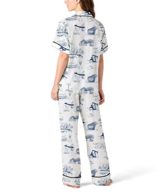 Houston Toile Pajama Pants Set