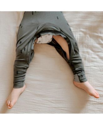 Unisex Romper Footie Convertible Pajama - Baby