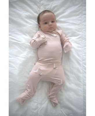 Unisex Romper Footie Convertible Pajama - Baby