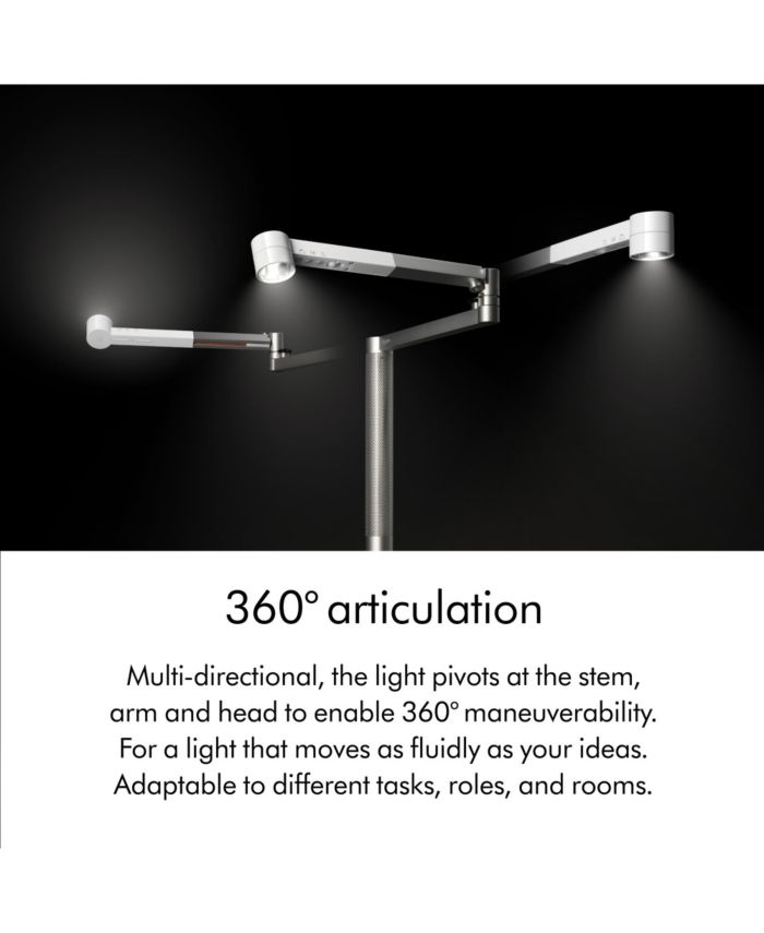 Solarcycle Morph Floor Light | White