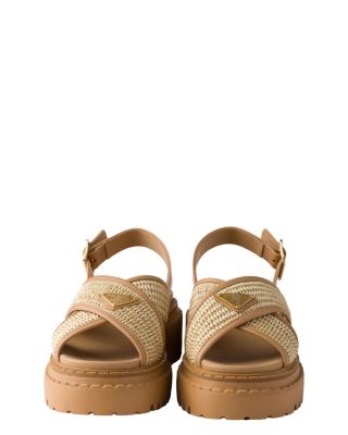  Women's Crochet and Leather Sandals
