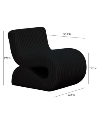 Senna Oversized Corduroy Accent Chair