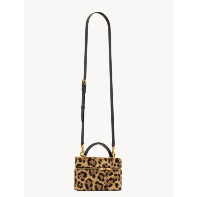 Gaby Vanity Bag in Pony Hair Leather