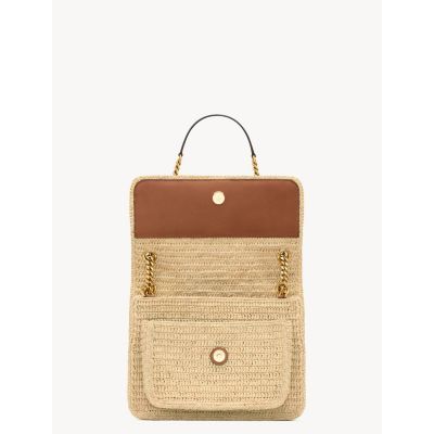 Niki Medium Handbag in Raffia