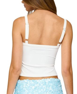 Karin Cut Out Ribbed Tank Top