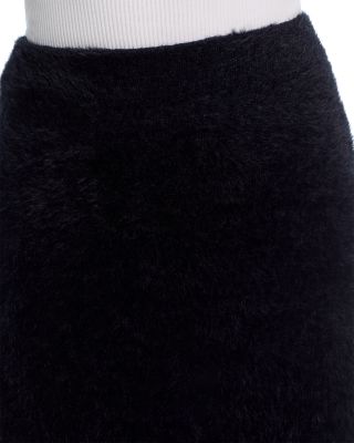 Grunge Eyelash Maxi Skirt