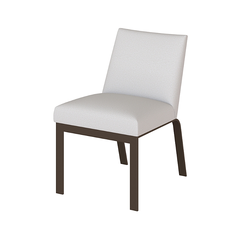 Baker Furniture Ezra Side Chair In White
