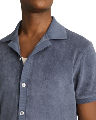 Short Sleeve Terry Camp Shirt