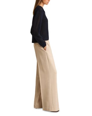 Wilde Wide Leg Trousers Neutral