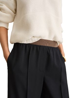 Wilde Wide Leg Trousers Navy