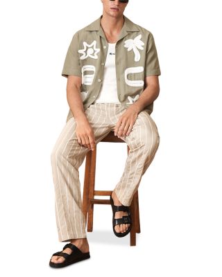 Che Palco Embroidered Camp Shirt