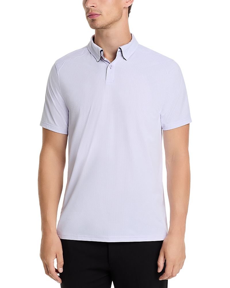Rhone Slim Fit Textured Commuter Polo Shirt