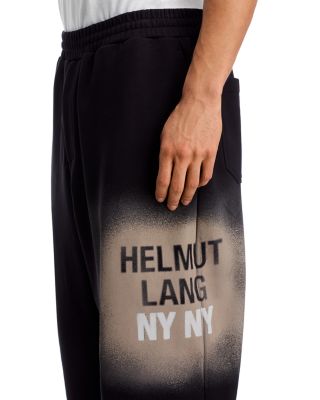 Relaxed Fit Spray Graphic Logo Print Sweatpants