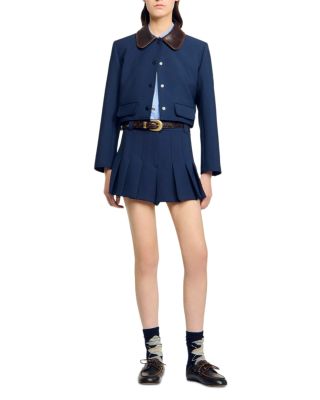 Tailored Pleated Shorts