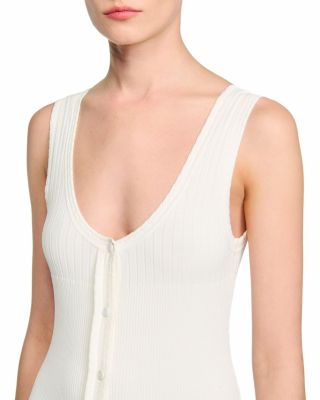 Sleeveless Knit Maxi Dress