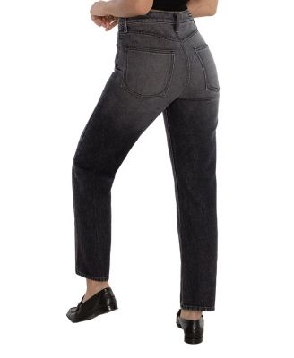 High Rise Tracy Straight Jean in Driftwood